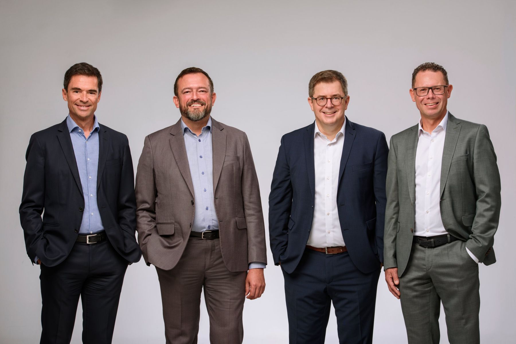 The four founding partners of Compliance Networks, from left: Bernd Träxler, Stephan Klinger, Christoph Kodada and Bernd Fletzberger